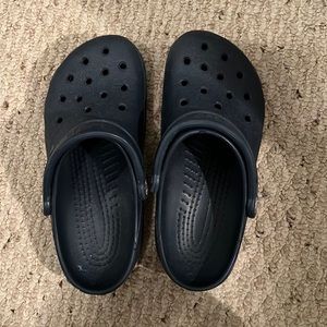 Navy Crocs